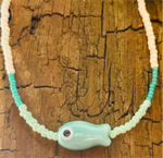 Lade das Bild in den Galerie-Viewer, Necklace „GREEN FISH&quot;
