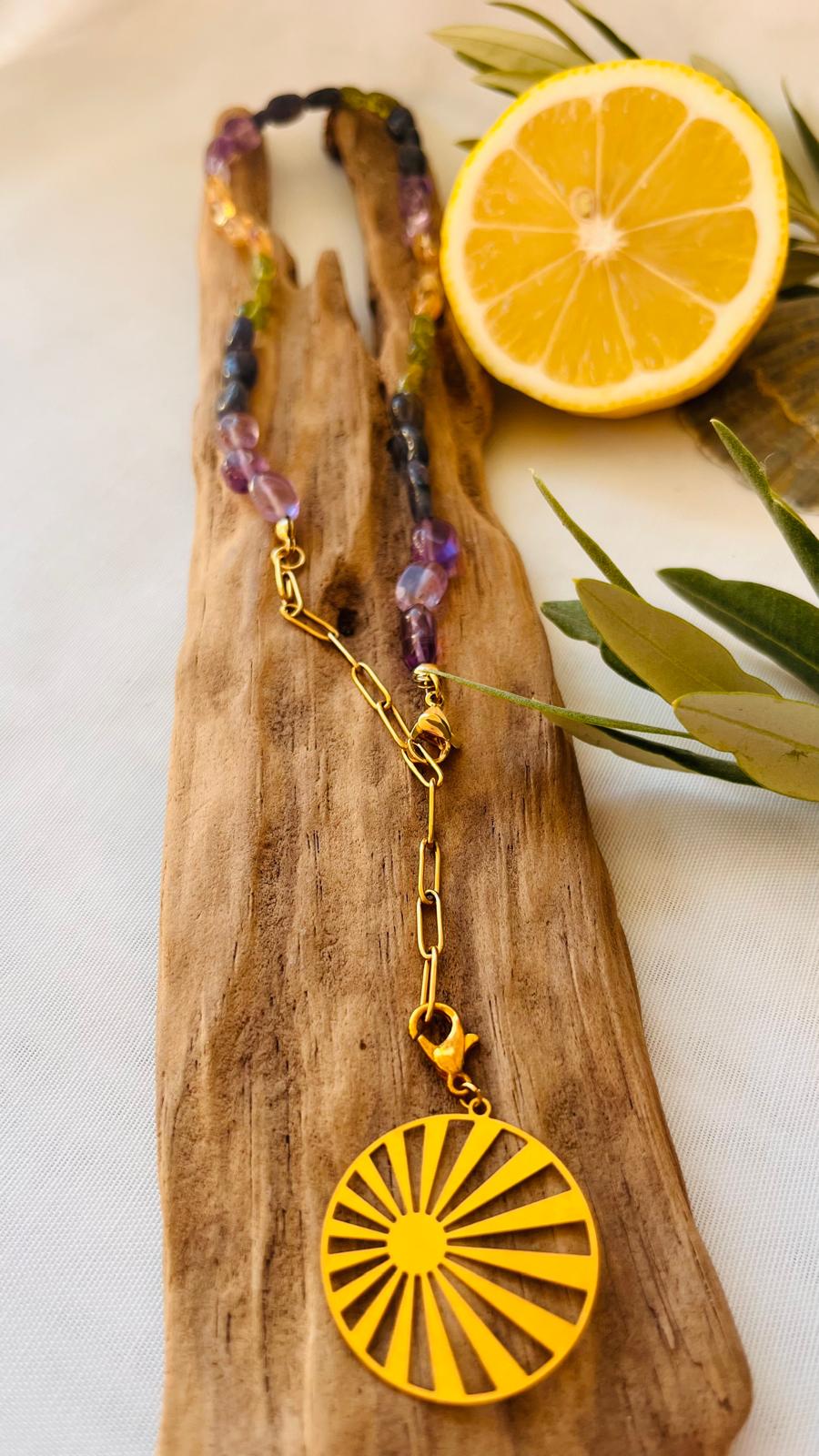 Necklace Crystal „SUNNY BABE“