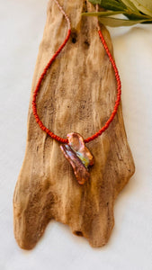Necklace Pearl "INDIAN GOLD"