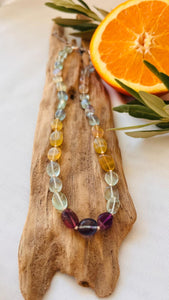 Necklace Crystal „COOL RAINBOW“