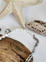 Lade das Bild in den Galerie-Viewer, Necklace &quot;HALF &amp; HALF YASMIN&quot; Silber
