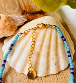 Lade das Bild in den Galerie-Viewer, Anklett &quot;BLUE PEARL&quot;
