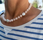 Lade das Bild in den Galerie-Viewer, Necklace Crystal silber  &quot;LOVE&quot;
