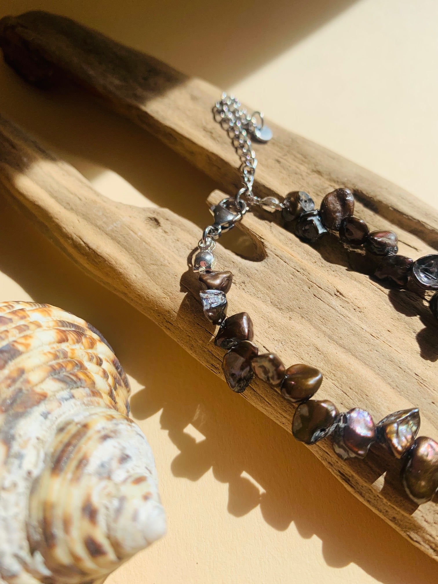 Necklace "TEAR PEARL“