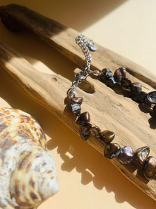 Necklace "TEAR PEARL“