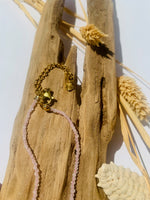 Lade das Bild in den Galerie-Viewer, Necklace Crystal gold  &quot;LITTLE LOVE&quot;
