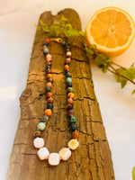 Lade das Bild in den Galerie-Viewer, Necklace Crystal „EARTH&quot;
