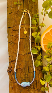 Necklace  „BLUE FISH"