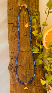 Necklace  „GOLDEN WHALE"
