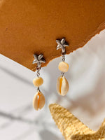 Lade das Bild in den Galerie-Viewer, Ohrring Edelstahl silver &quot;STARFISH&quot;
