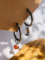 Lade das Bild in den Galerie-Viewer, Creole Edelstahl silver &quot;CRESCENT&quot;
