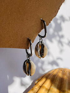Creole oval Edelstahl silver "KAURI"