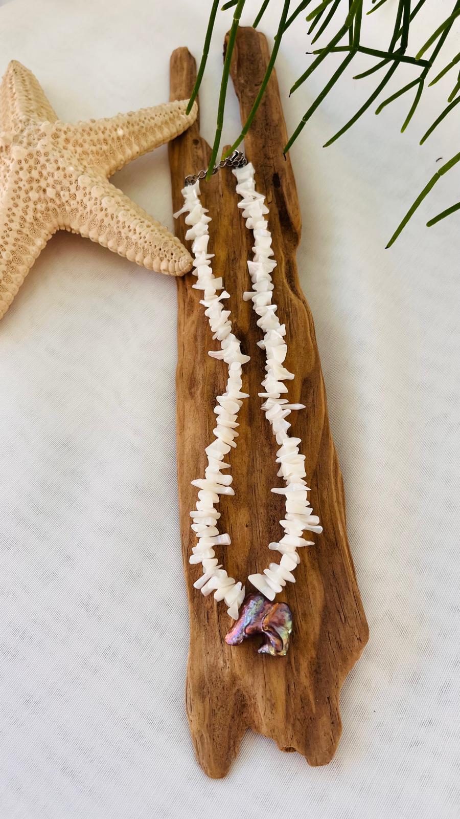 Necklace Perlmutt "SHINY PEARL"