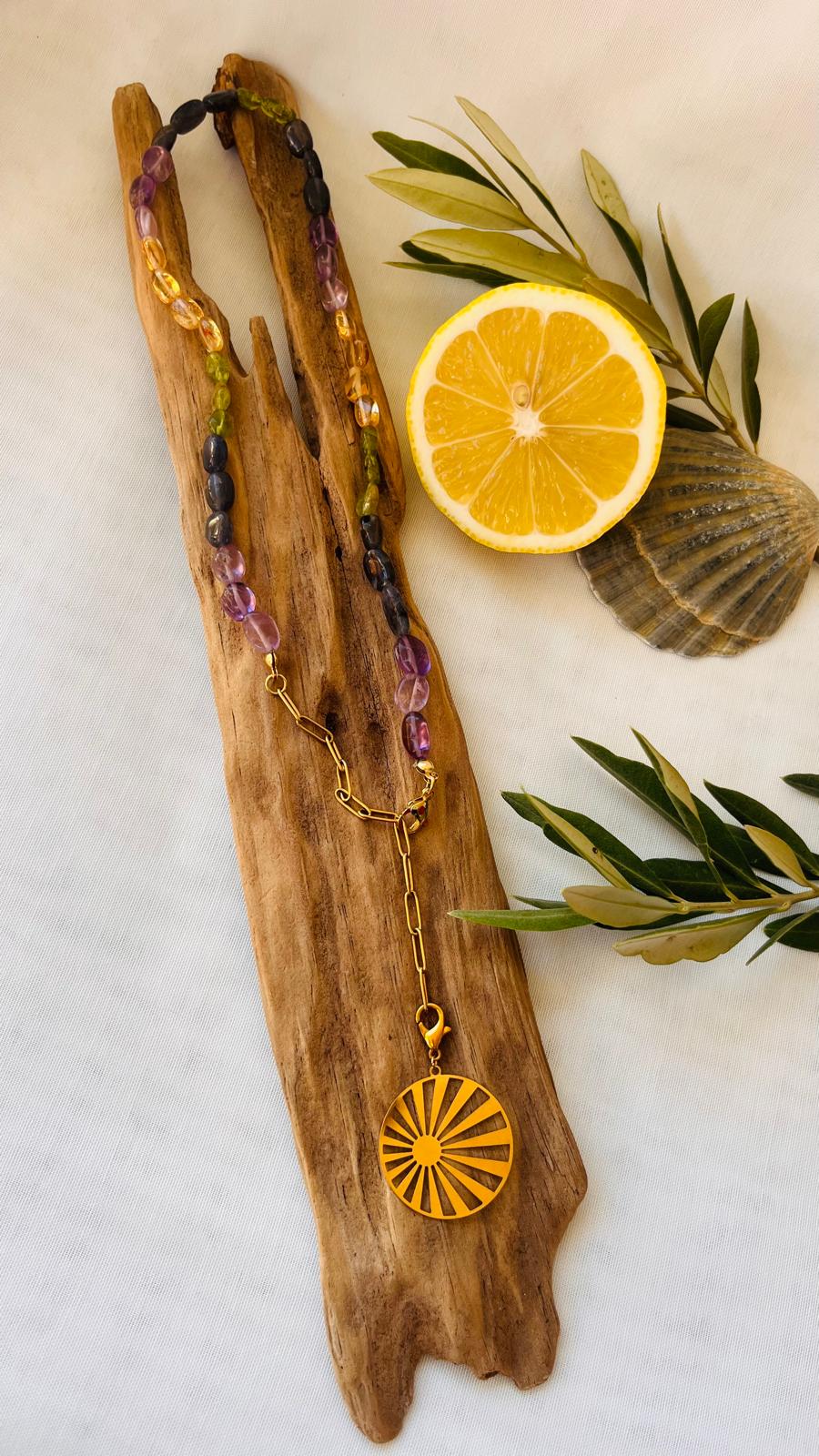Necklace Crystal „SUNNY BABE“