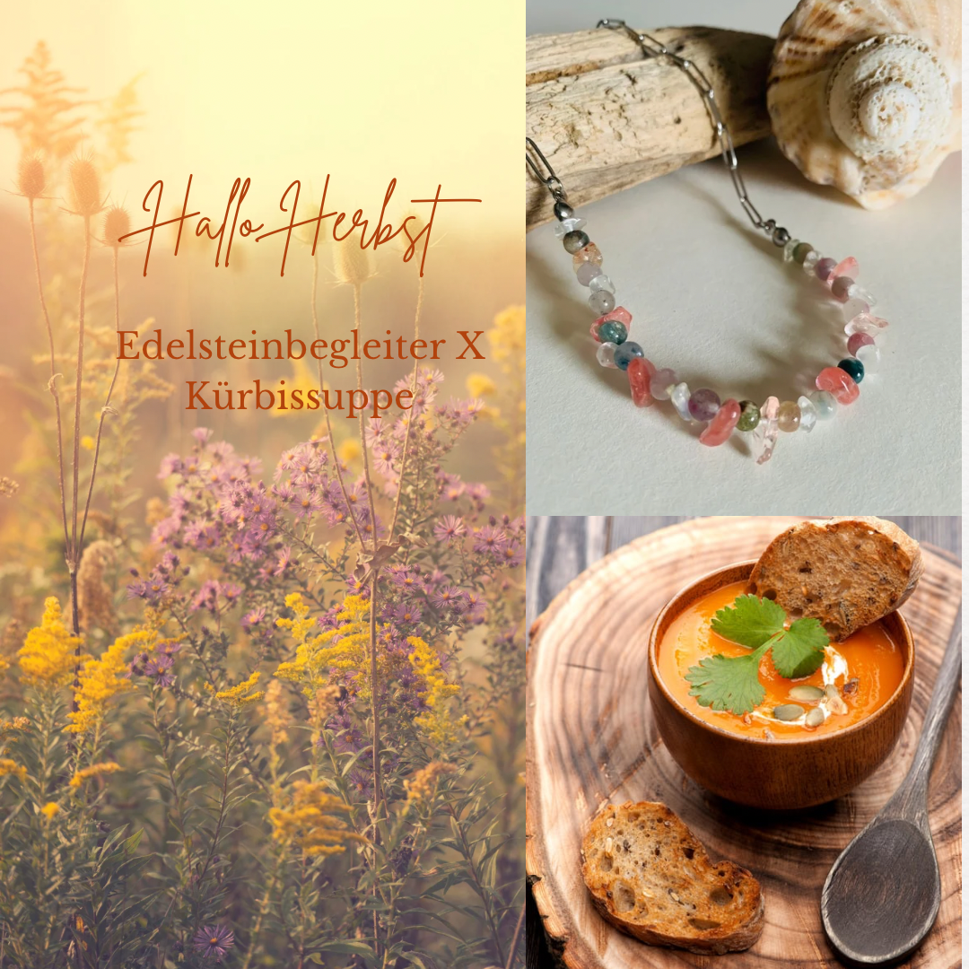 Workshop  "EDELSTEINBEGLEITER, DEM HERBSTBLUES ENTKOMMEN“ 9. Oktober 2025