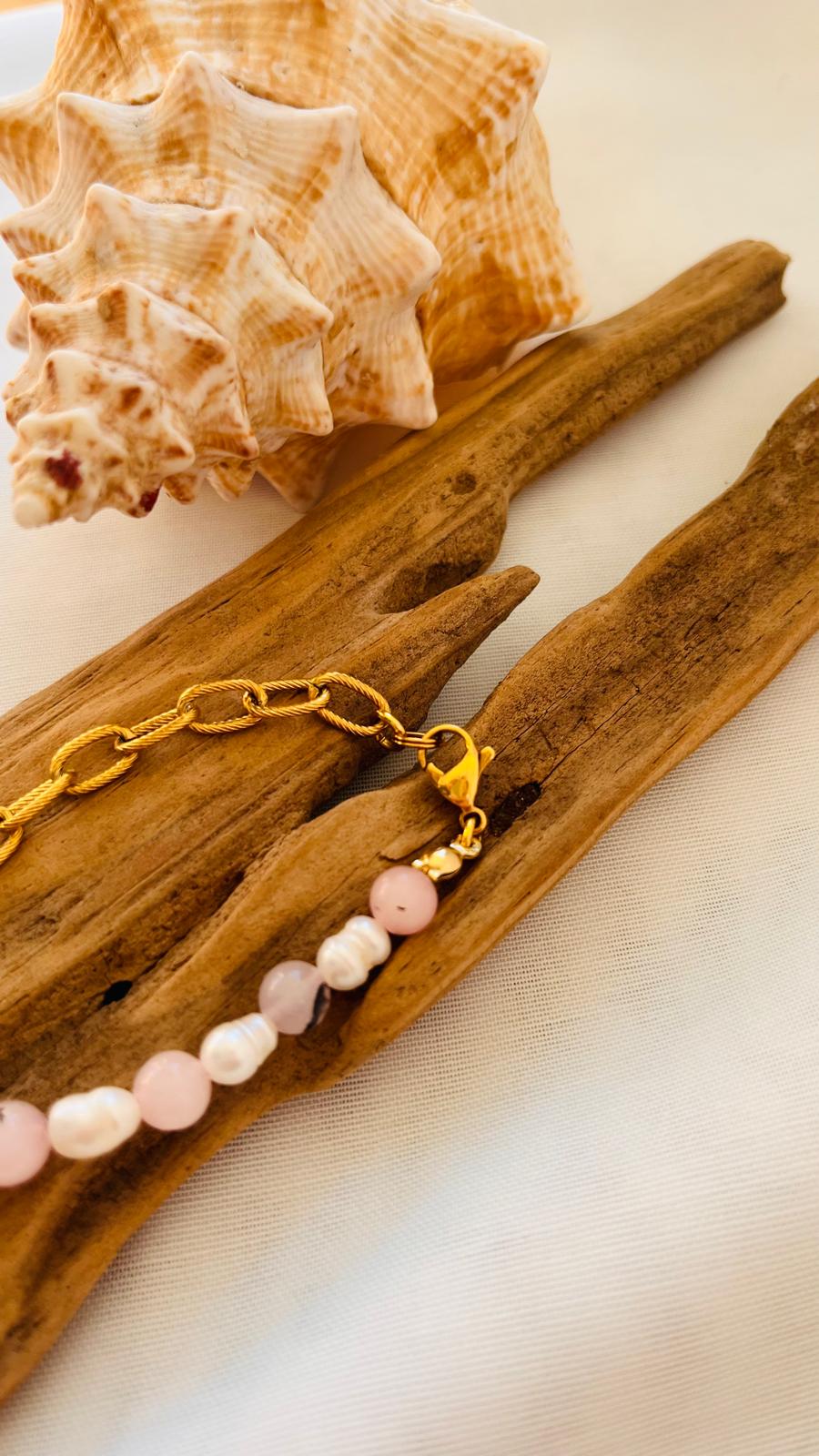 Necklace "HALF & HALF"